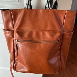 Universal Thread Soft Utility Backpack in Brown🎒
